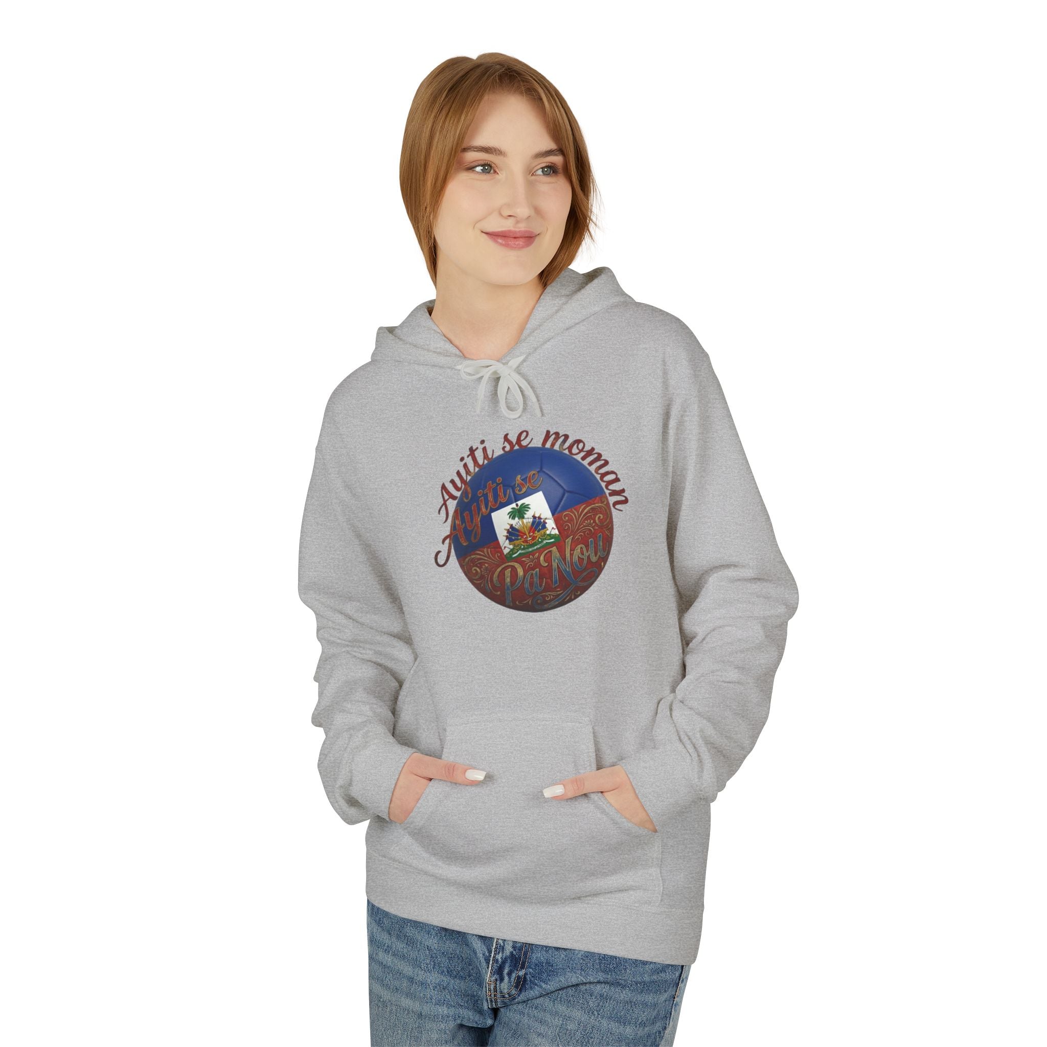 Ayiti Se Moman Pa Nonn Hoodie — Haitian Pride Graphic Hoodie