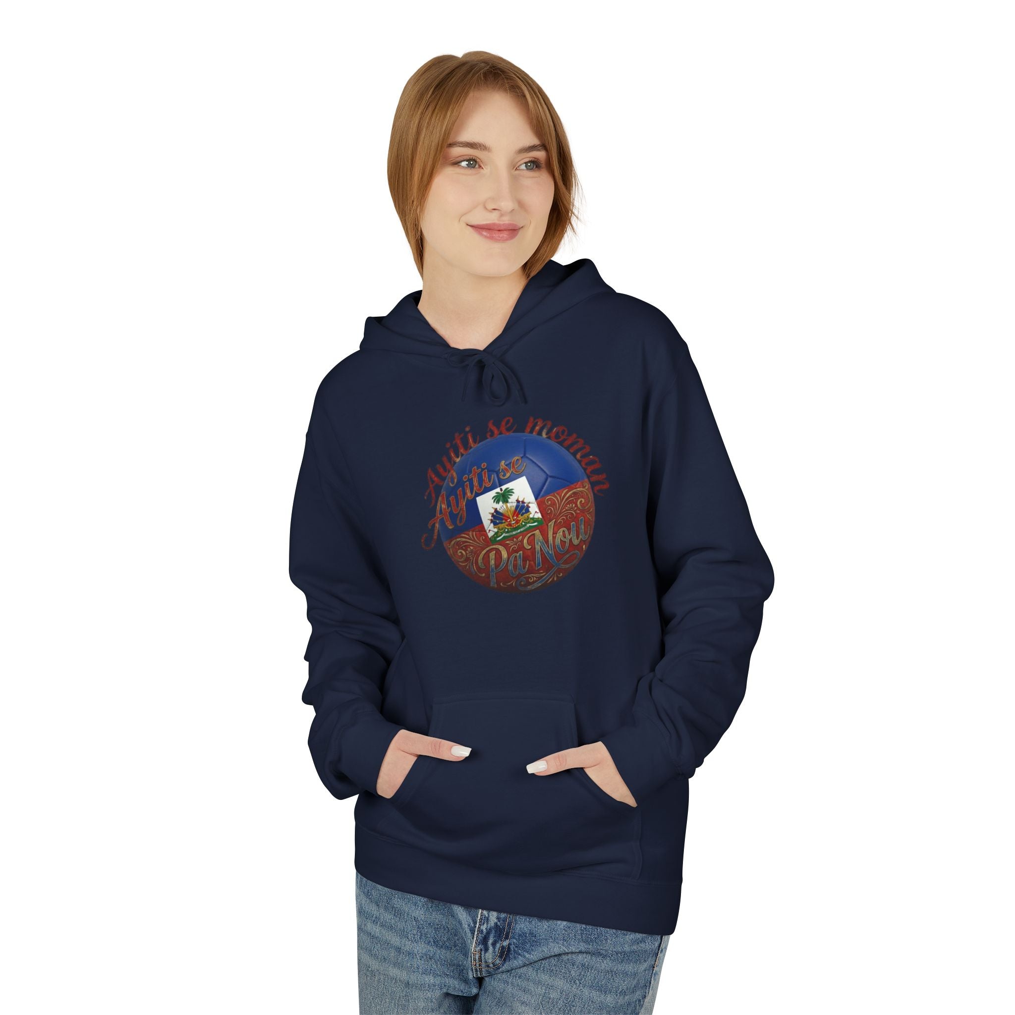 Ayiti Se Moman Pa Nonn Hoodie — Haitian Pride Graphic Hoodie