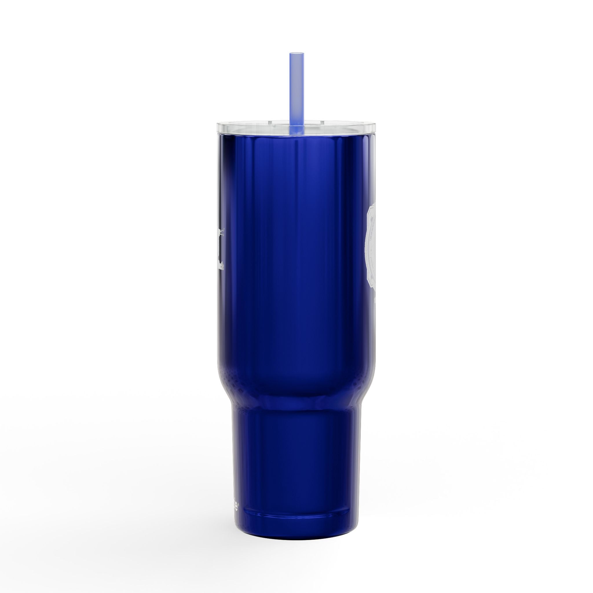 40oz Engraved Insulated Tumbler with Lid & Straw — Double Wall Travel Mug for Hot & Cold Drinks