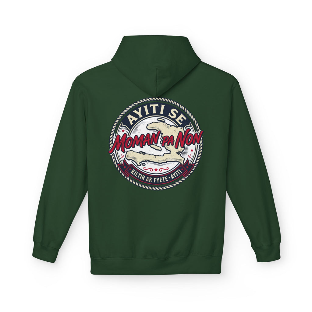 Ayiti Se Moman Pa Nonn Hoodie — Haitian Pride Graphic Hoodie