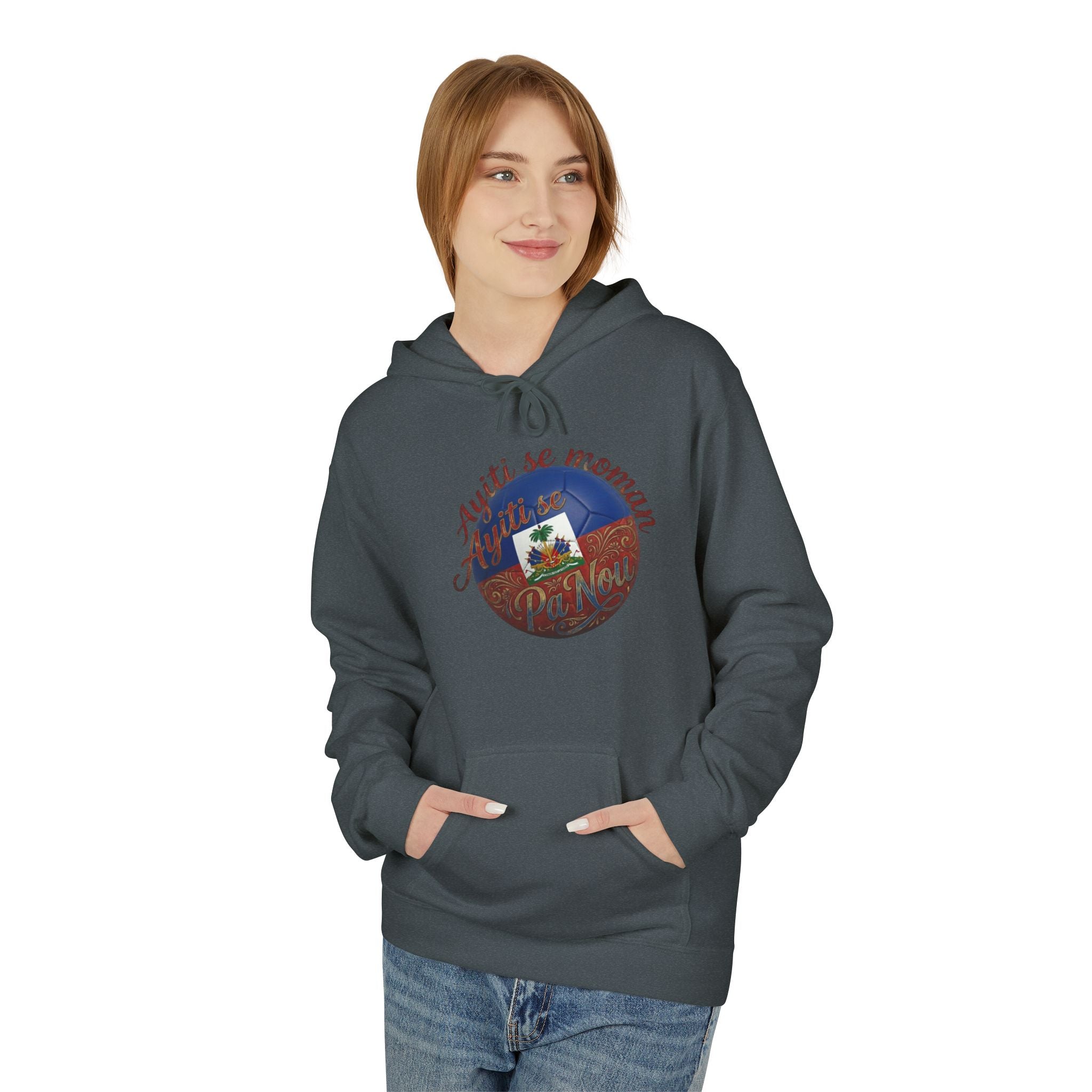 Ayiti Se Moman Pa Nonn Hoodie — Haitian Pride Graphic Hoodie