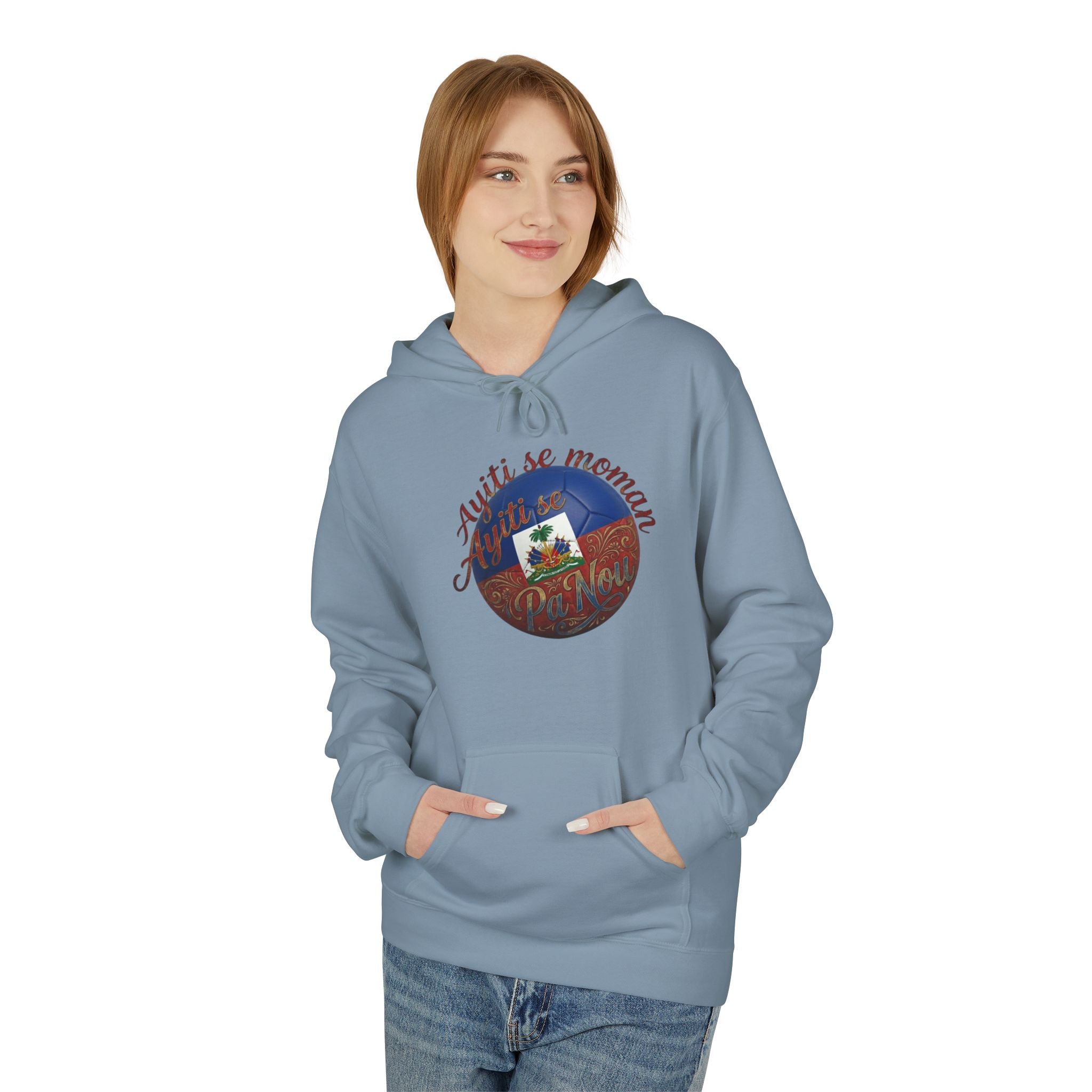 Ayiti Se Moman Pa Nonn Hoodie — Haitian Pride Graphic Hoodie