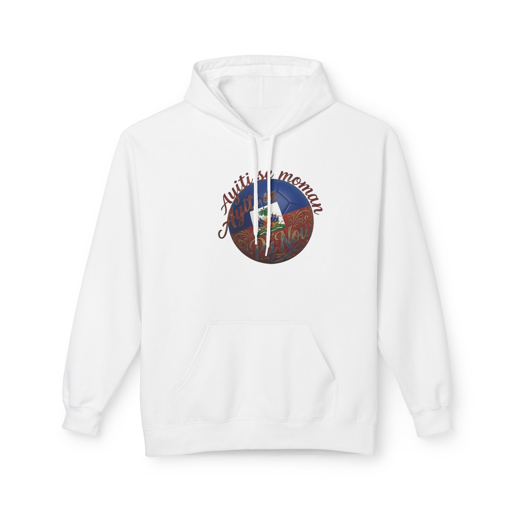 Ayiti Se Moman Pa Nonn Hoodie — Haitian Pride Graphic Hoodie