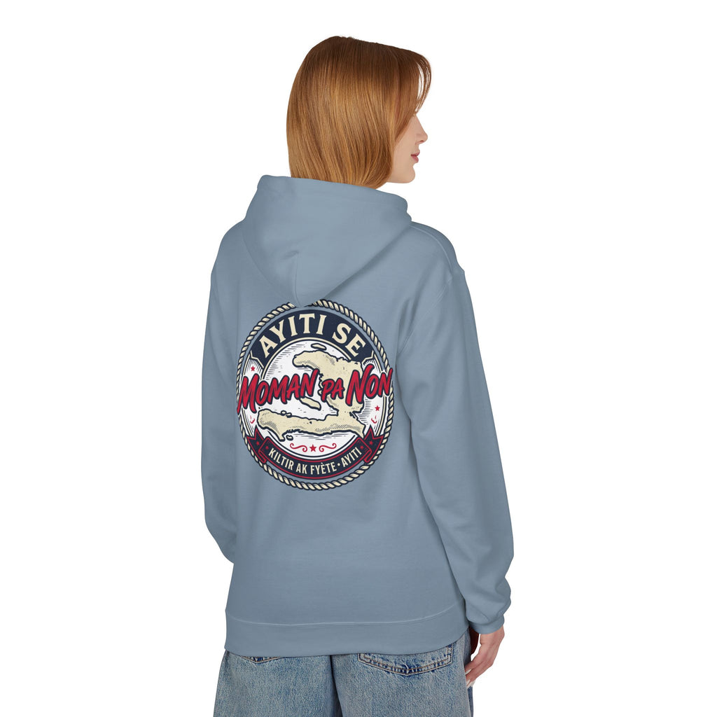 Ayiti Se Moman Pa Nonn Hoodie — Haitian Pride Graphic Hoodie