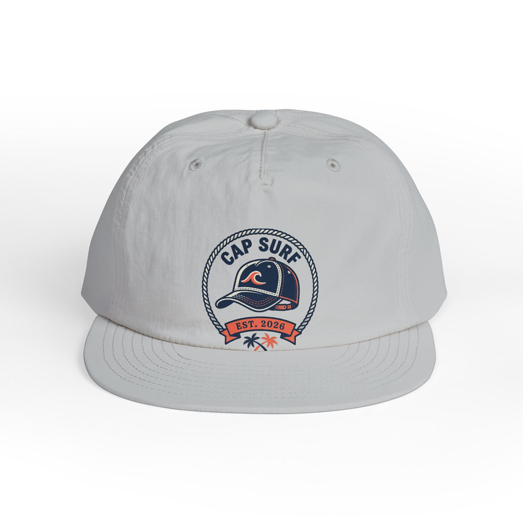 Surf Cap Hat — Embroidered 'Cap Surf' Wave Logo Baseball Hat