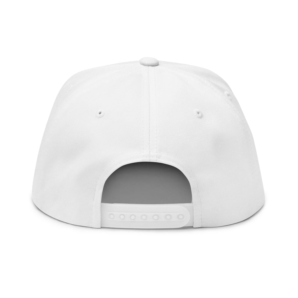 Embroidered Flat Bill Cap — Will Edge Tech Logo Snapback