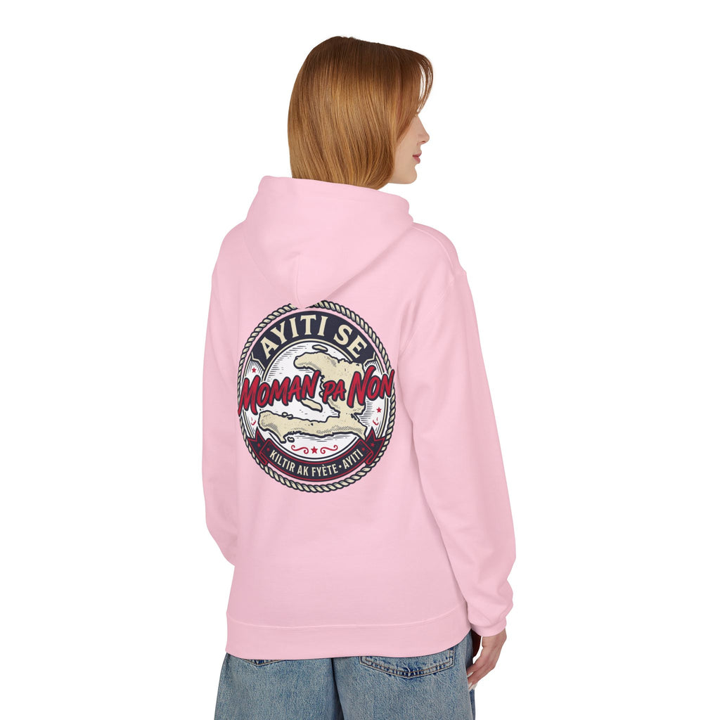 Ayiti Se Moman Pa Nonn Hoodie — Haitian Pride Graphic Hoodie