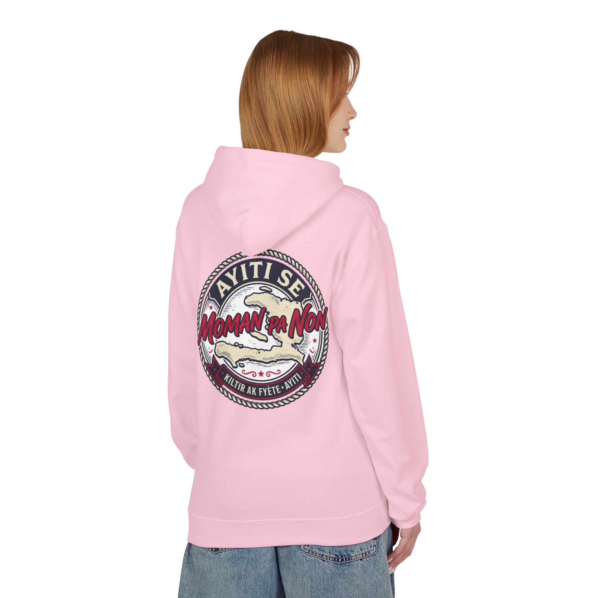 Ayiti Se Moman Pa Nonn Hoodie — Haitian Pride Graphic Hoodie