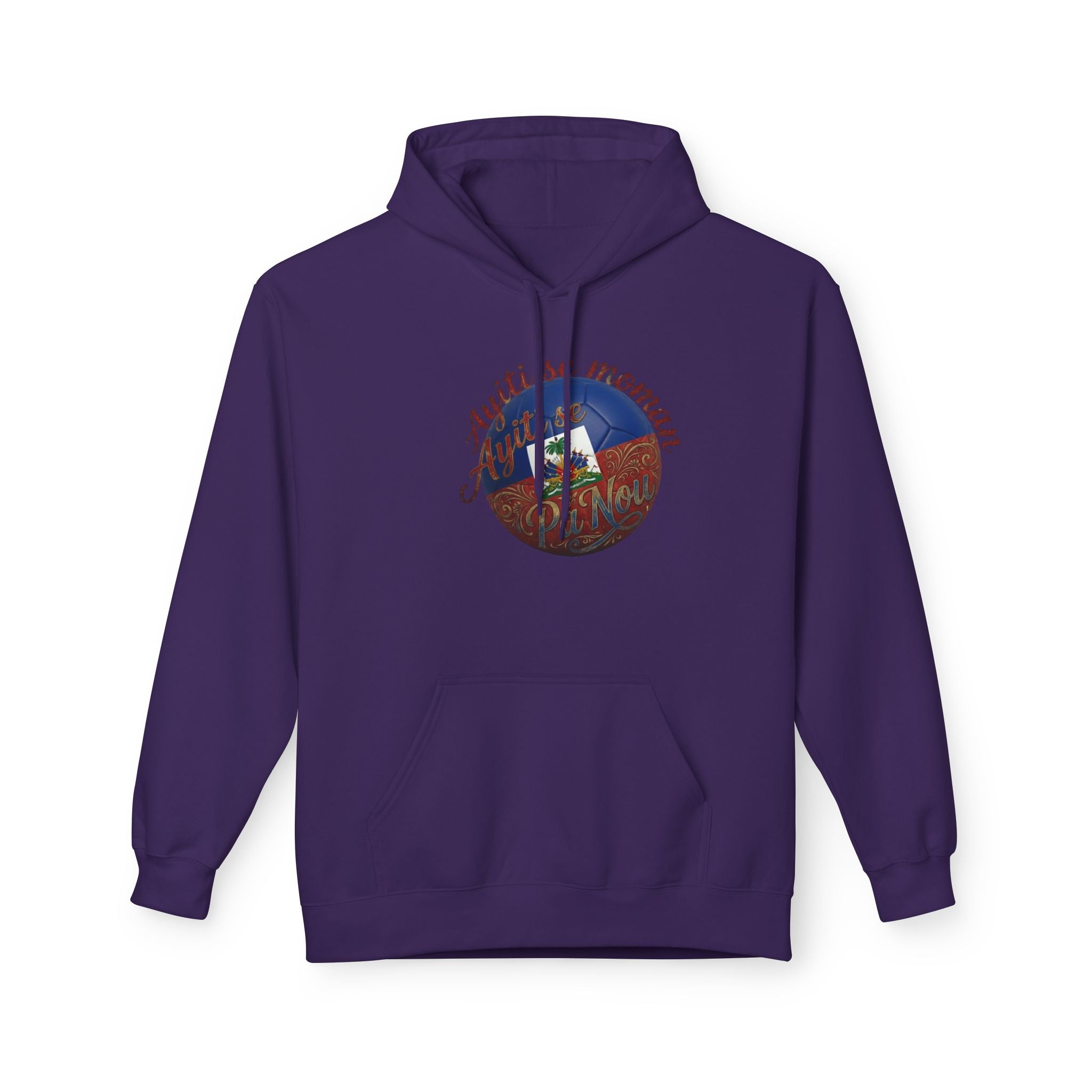 Ayiti Se Moman Pa Nonn Hoodie — Haitian Pride Graphic Hoodie