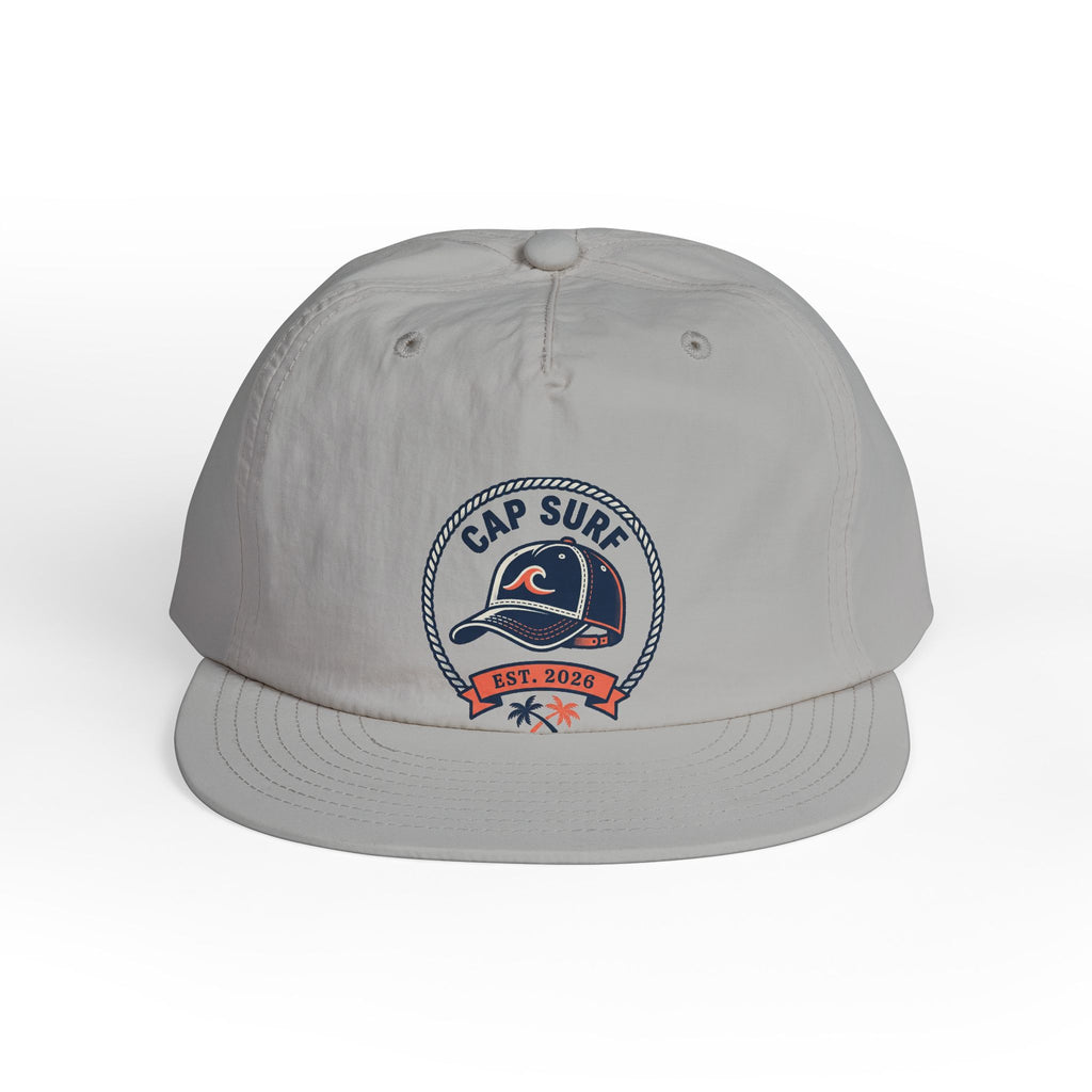 Surf Cap Hat — Embroidered 'Cap Surf' Wave Logo Baseball Hat