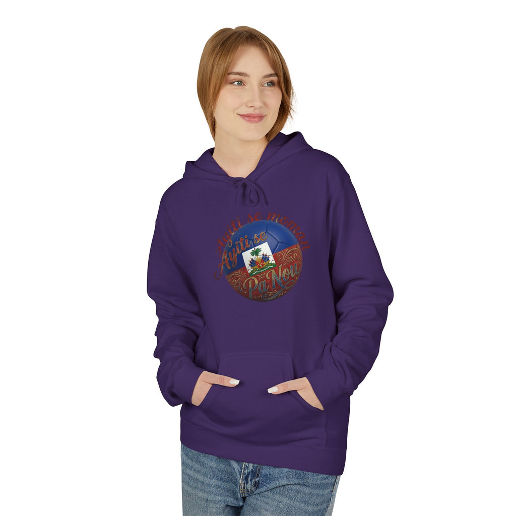 Ayiti Se Moman Pa Nonn Hoodie — Haitian Pride Graphic Hoodie