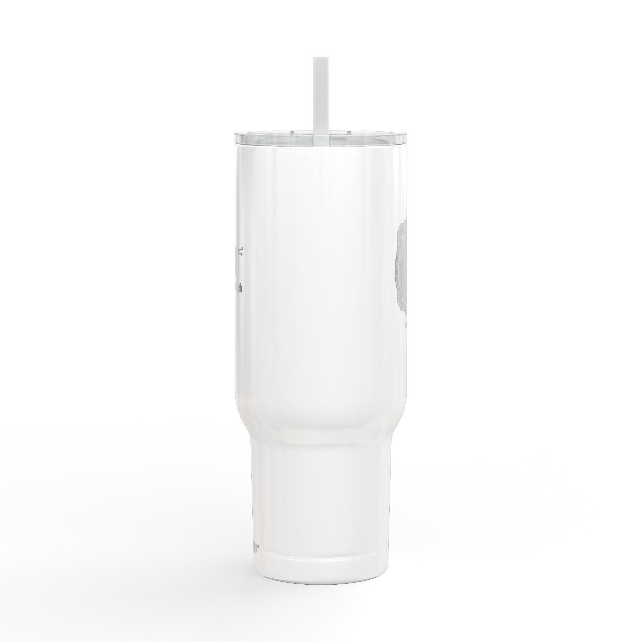 40oz Engraved Insulated Tumbler with Lid & Straw — Double Wall Travel Mug for Hot & Cold Drinks