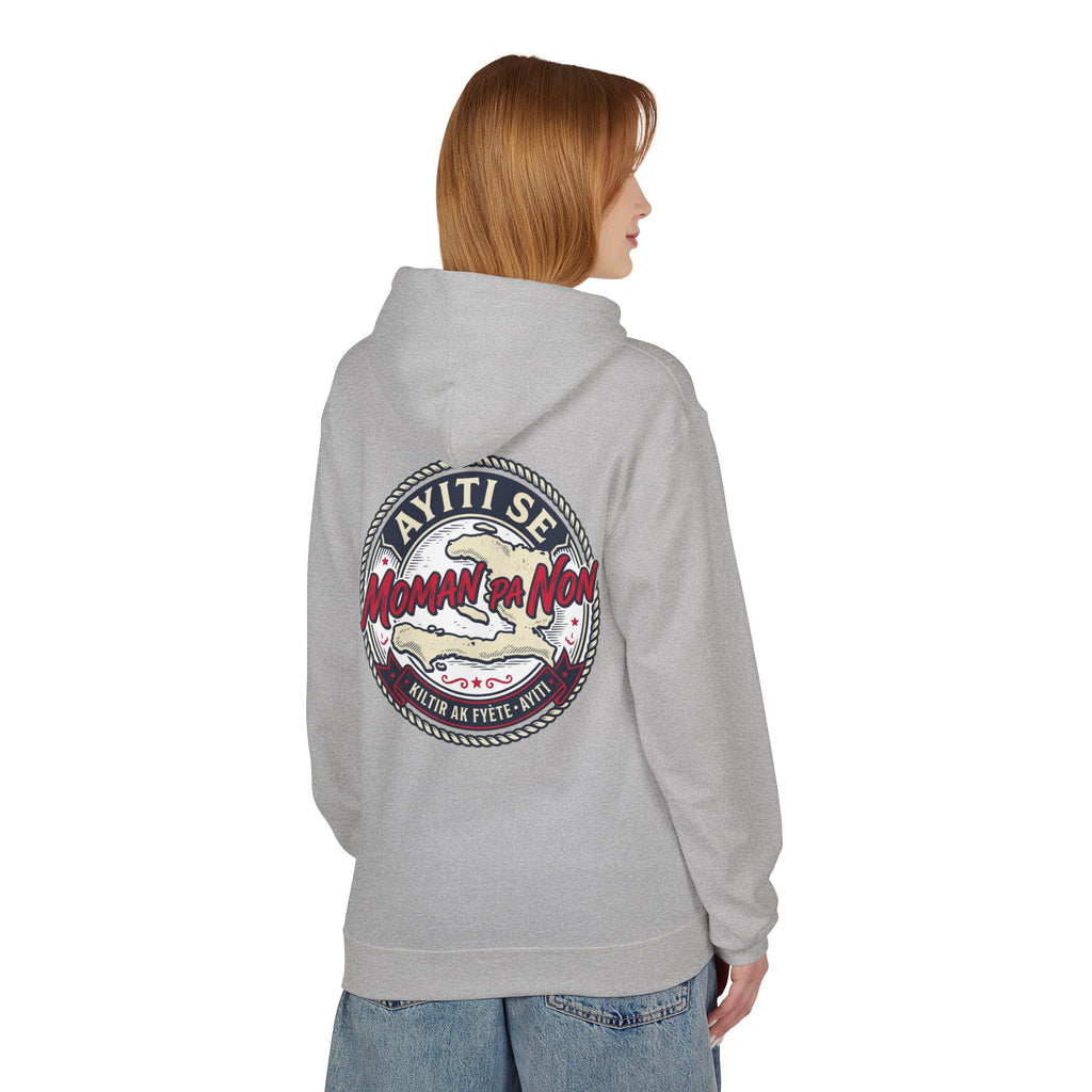 Ayiti Se Moman Pa Nonn Hoodie — Haitian Pride Graphic Hoodie